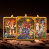 Tibetan Buddhist articles hand-painted handicrafts Cundi thangka gilded ornament pendant cw2000