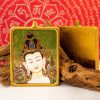 Tibetan Buddhist articles hand-painted handicrafts tathagata thangka gilded ornament pendant cw2000