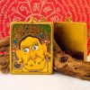 Tibetan Buddhist articles hand-painted handicrafts tathagata thangka gilded ornament pendant cw2000