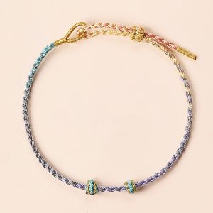 DIY Handmade Rope adjustable bracelet, various color option, for men and women cw2000