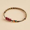 Good luck koi red bracelet cinnabar lotus bring luck red rope Hand woven wristband smooth career cw2000