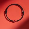 hand-woven bracelet cinnabar avoid evil spirits and eliminate disasters