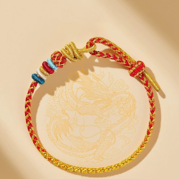 Hand-woven bracelet, auspicious bracelet, five-color fortune bracelet, keep safe cw2000
