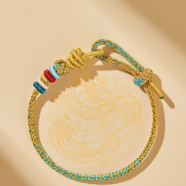 Hand-woven bracelet, auspicious bracelet, five-color fortune bracelet, keep safe cw2000