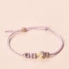 DIY Handmade Rope adjustable bracelet with heart permanent firm love cw2000
