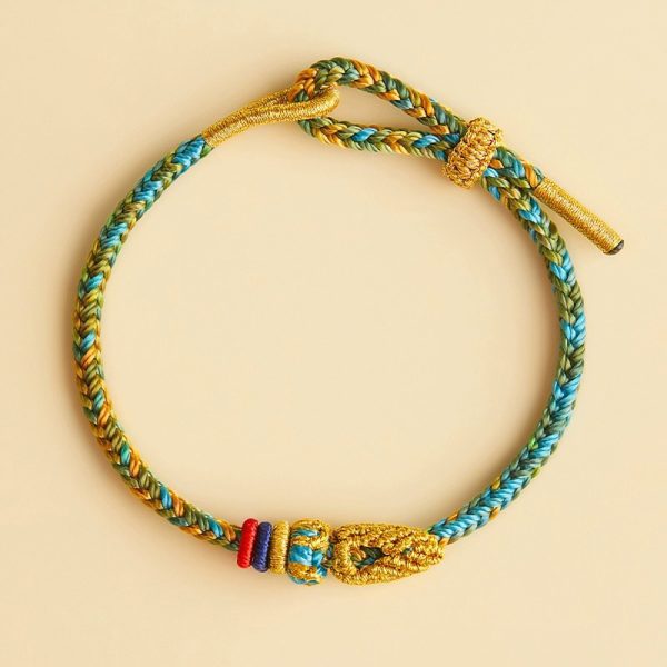 Wisdom Koi ashore colorful DIY bracelet hand-woven transfer lucky charm academic success cw2000