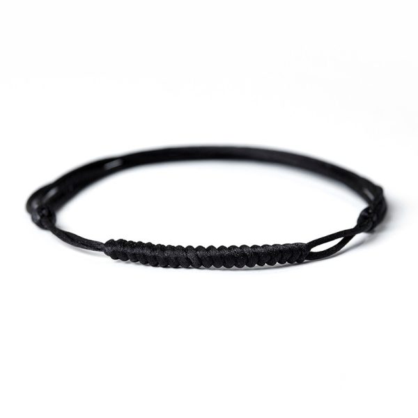 Red rope anklet hand-woven rope diamond knot safe and auspicious cw2000