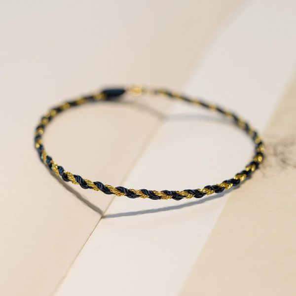 DIY Thin bracelet, friendship anklet rope, brother and sister Hand woven wristband CW2000