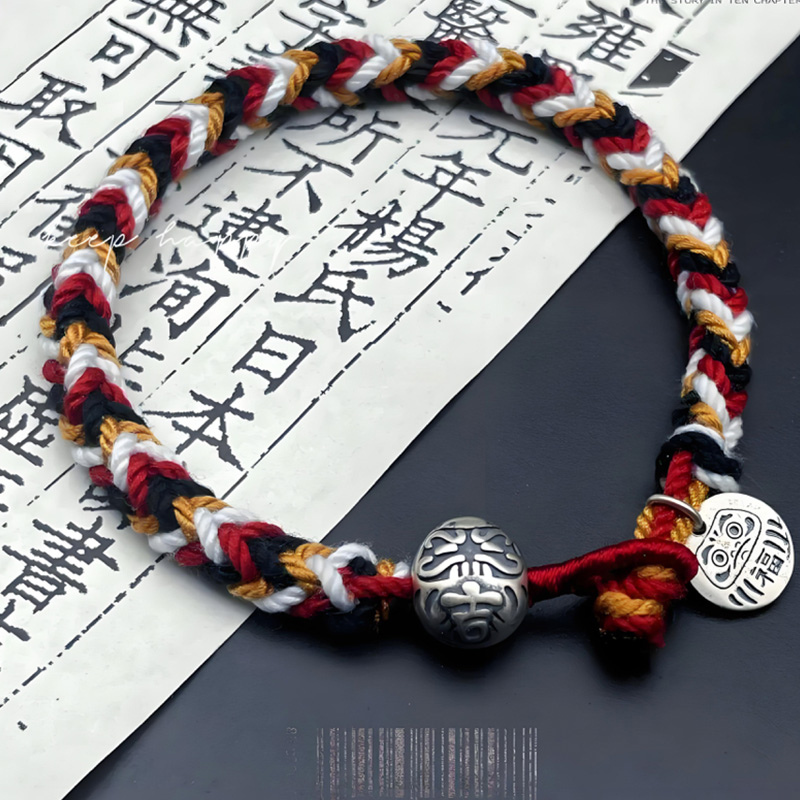 bracelet hand woven diy