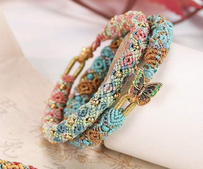 colorful diy bracelet
