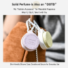 TOORUNE Wearable Solid Perfume – Fashion Fragrance Accessory TOORUNE wearable solid perfume attached to a handbag with a silicone keychain case for portable everyday fragrance.